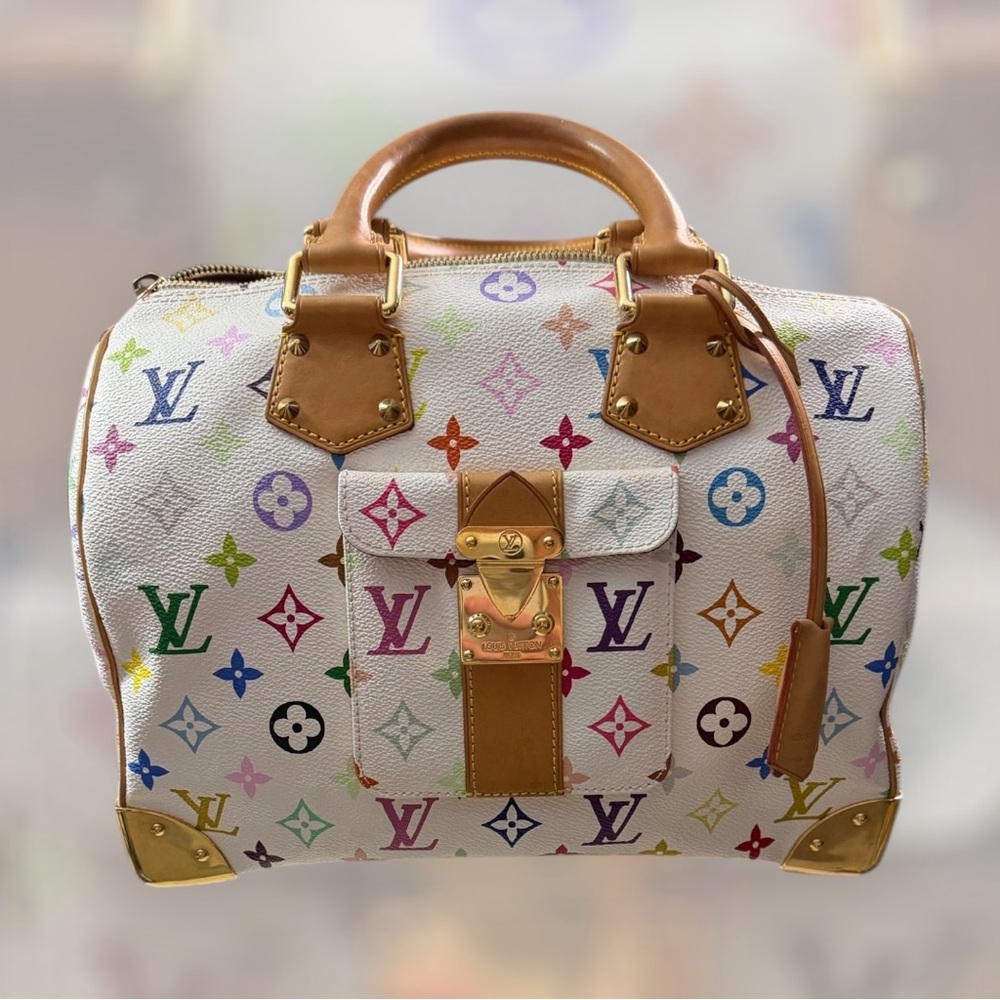 Louis Vuitton 
Murakami Monogram Speedy 30
Bag